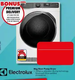 The Good Guys Electrolux 8kg Heat Pump Dryer offer