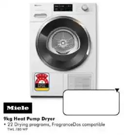 The Good Guys Miele 9kg Heat Pump Dryer offer