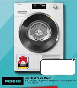 The Good Guys Miele 9kg Heat Pump Dryer offer