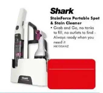 The Good Guys Shark StainForce Portable Spot & Stain Cleaner offer