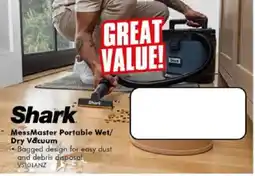 The Good Guys Shark MessMaster Portable Wet/Dry Vacuum offer