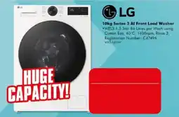 The Good Guys LG 10kg Series 3 AI Front Load Washer offer