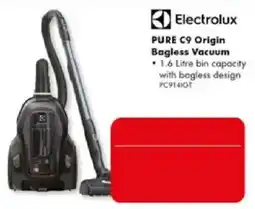 The Good Guys Electrolux PURE C9 Origin Bagless Vacuum offer