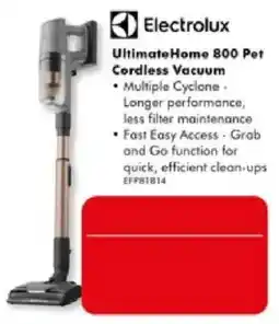 The Good Guys Electrolux UltimateHome 800 Pet Cordless Vacuum offer