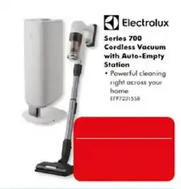 The Good Guys Electrolux Series 700 Cordless Vacuum with Auto-Empty Station offer