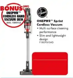 The Good Guys Hoover ONEPWR Sprint Cordless Vacuum offer