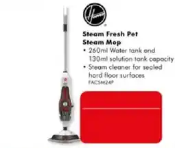 The Good Guys Hoover Steam Fresh Pet Steam Mop offer