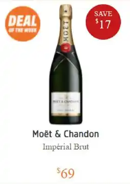 BWS Moët & Chandon Impérial Brut offer