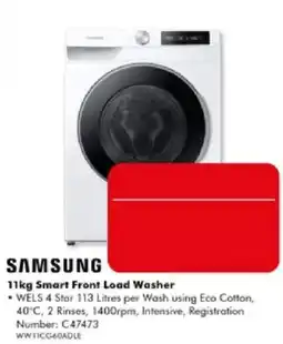 The Good Guys Samsung 11kg Smart Front Load Washer offer