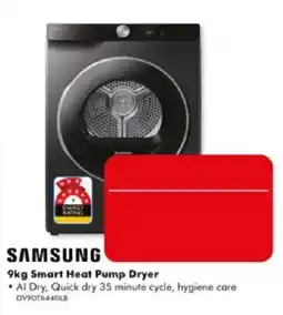 The Good Guys Samsung 9kg Smart Heat Pump Dryer offer