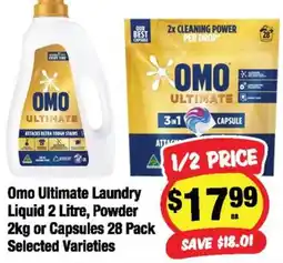 CORNETTS Omo Ultimate Laundry offer