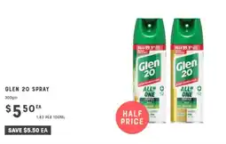 Adelaide's finest Glen 20 Spray offer