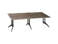Officeworks Stilford Professional Meeting Room Table 2400 x 1200mm Walnut offer