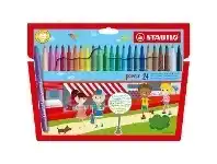 Stabilo Power Pens Assorted 24 Pack