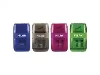Officeworks Milan Compact 2 Hole Sharpener Eraser offer