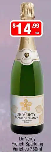 Liquor Stax De Vergy French Sparkling Varieties offer