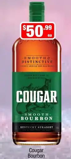 Liquor Stax Cougar Bourbon offer