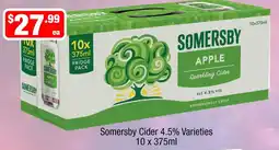 Liquor Stax Somersby Cider 4.5% Varieties offer
