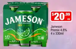 Liquor Stax Jameson Premix offer