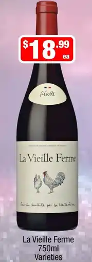 Liquor Stax La Vieille Ferme Varieties offer