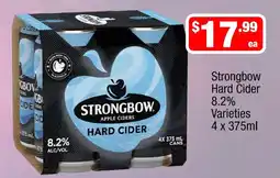Liquor Stax Strongbow Hard Cider Varieties offer