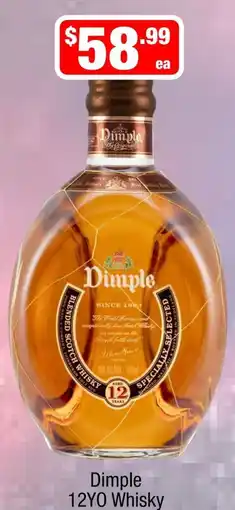 Liquor Stax Dimple 12YO Whisky offer