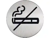 Officeworks Durable WC No Smoking Pictogram Sign 83mm offer