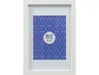 Officeworks Lifestyle Brands Promenade Frame 8 x 12" with 6 x 8" Opening White offer