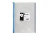Officeworks Keji Sheet Protector A4 Light Weight Coloured Spine 50 Pack offer