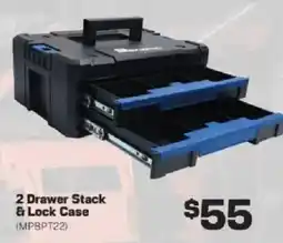 Repco 2 Drawer Stack & Lock Case offer