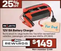 Repco Projecta 12V 8A Battery Charger offer