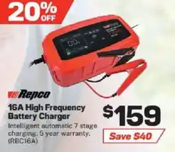 Repco Repco 16A High Frequency Battery Charger offer