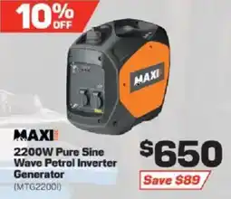 Repco Maxi 2200W Pure Sine Wave Petrol Inverter Generator offer