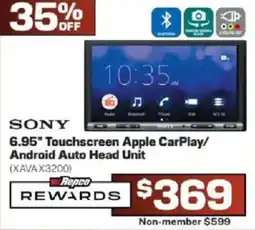 Repco Sony 6.95" Touchscreen Apple CarPlay/Android Auto Head Unit offer