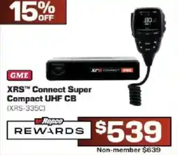 Repco GME XRS Connect Super Compact UHF CB offer