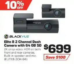 Repco BlackVue Elite 8 2 Channel Dash Camera with 64 GB SD offer