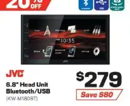 Repco JVC 6.8" Head Unit Bluetooth/USB offer