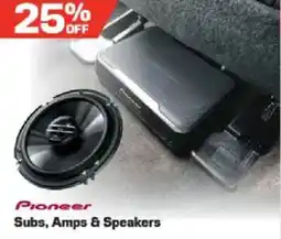 Repco Pioneer Subs, Amps & Speakers offer