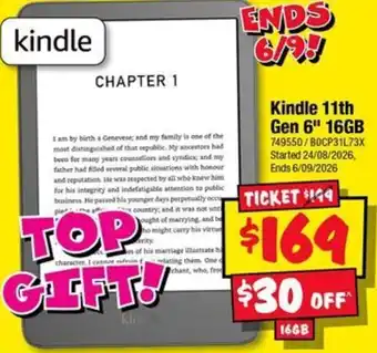 Kindle 11th Gen 6" 16GB