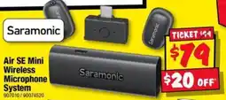 JB Hi-Fi Saramonic Air SE Mini Wireless Microphone System offer