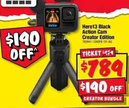 JB Hi-Fi Hero13 Black Action Cam Creator Edition offer