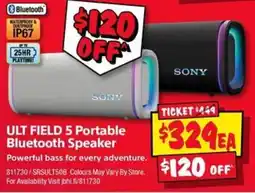 JB Hi-Fi Sony Ult Field 5 Portable Bluetooth Speaker offer
