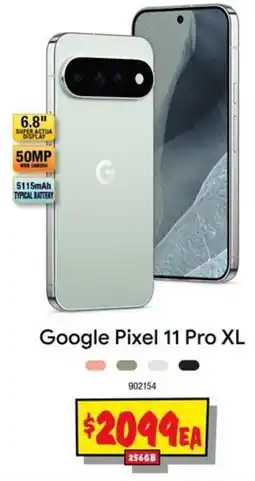 JB Hi-Fi Google Pixel 11 Pro XL offer