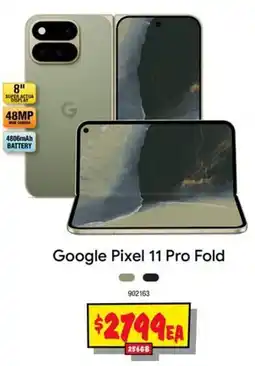 JB Hi-Fi Google Pixel 11 Pro Fold offer