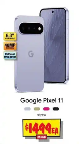 JB Hi-Fi Google Pixel 11 offer