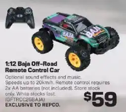 Repco 1:12 Baja Off-Road Remote Control Car offer