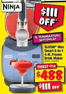 JB Hi-Fi Ninja Slushi Max Smart 6-In-1 Frozen Drink Maker offer
