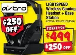 JB Hi-Fi Astro Lightspeed Wireless Gaming Headset + Base Station offer
