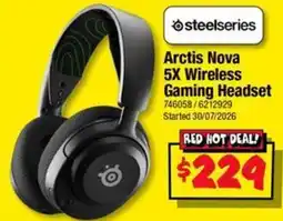 JB Hi-Fi Steelseries Arctis Nova 5X Wireless Gaming Headset offer
