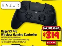 JB Hi-Fi Razer Raiju V3 Pro Wireless Gaming Controller offer